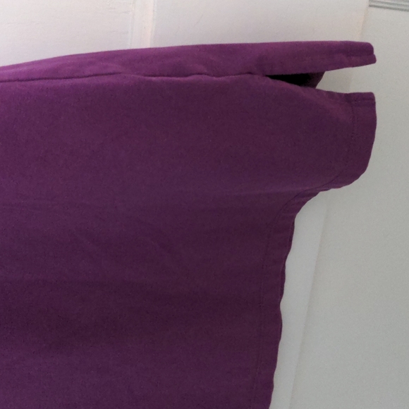 Style and Co Dark Lavender Size L Woman's Top with Beading - Picture 5 of 6